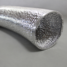 Industrial Fireproof Aluminum Foil Tubing for HVAC Systems