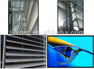 Aluminium frame curtain wall