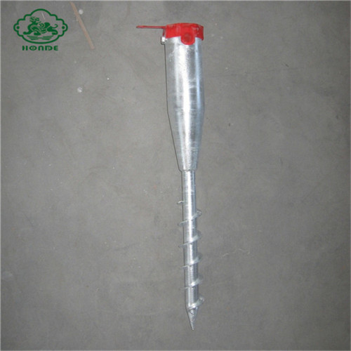 Q235 Steel Ground Screw Anchor for Tent