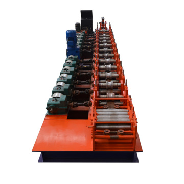 full automatic sheet v shaped steel galvanizes channels high quality roll shutter forming slat equipment