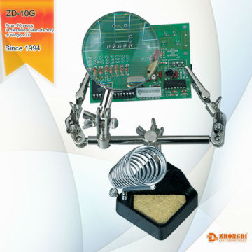 High quality dioptre 2.5x helping hand magnifier tools of Ningbo ZD