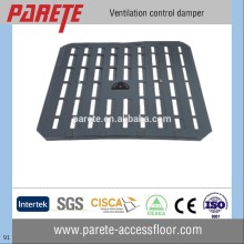 Slidng or round or oppiste open Damper for ventilatoin access floor