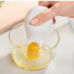 Kitchen tool silicone egg separator divider