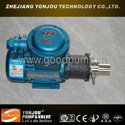 CQCB Stainless steel 304/316 magnetic gear pump /0.04L/M smail flow rate pump