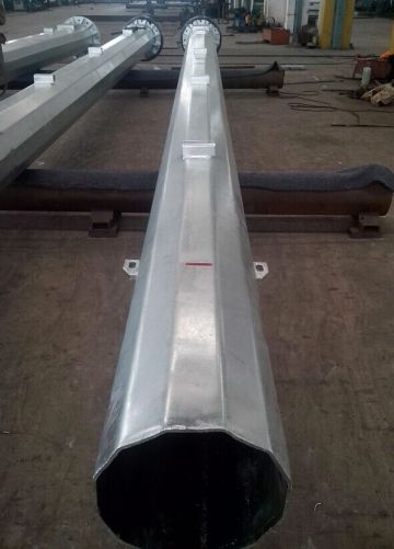 20m Galvanized Lighting Pole