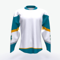 Tissu en jersey de hockey, 100% polyester, de grande qualité, surdimensionné pour adultes