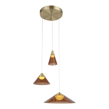 Lampe à suspension décorative en métal LEDER