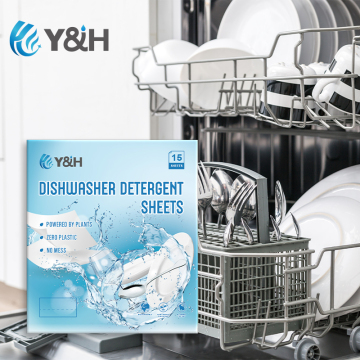 Dishwasher detergent Cleaning Sheet