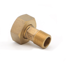 Brass Water Meter Coupling Brass Hose Coupling Brass Pipe Fittings With Sealing Washer
