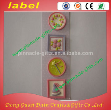 creative cartoon custom cloth brand logo PVC label