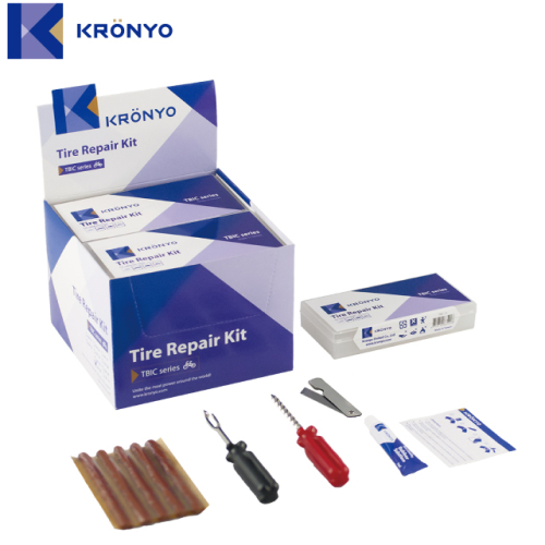 kit de reparo de pneus com ferramenta de alça Paralle