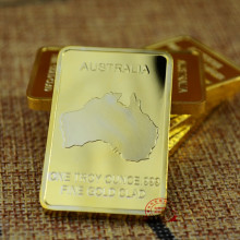 Rare Endangered Dolphin Gold Bullion Bar - Australia Souvenir Coin