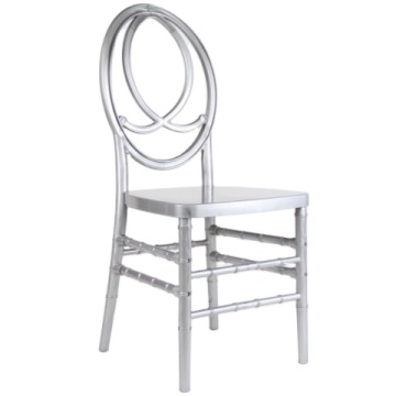 Silver Acrylic Stackable Wedding Phoenix Chairs - Event Hire from Foshan Factory