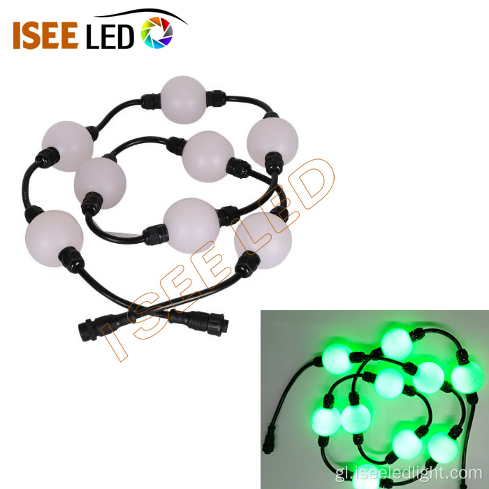 Festival decorativo Madrix DMX512 Bola 3D ao aire libre