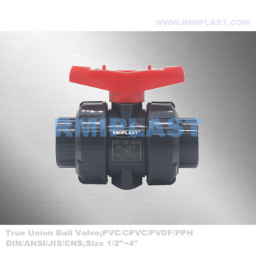 DN20 PVC Ball Valf Sulama PN10/PN16 kullanın