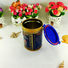 SGS testing printing metal round coffee tin can for packaging