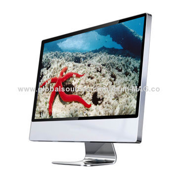 27-inch LED Monitor with Touch Keys, Anti-Reflective Glass, and VGA/DVI/HDMI Optional