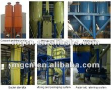 High efficiency tile adhesive mortar manufacturing plant