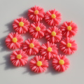 Candy Color Acrylharz Daisy Flower Charm Perlen 13MM