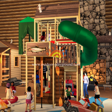 Bauernhof-themenorientierter Innenspielplatz für Kinder