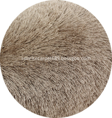 Viscoose Polyester Shaggy Brown