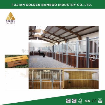 bamboo horse stable planks