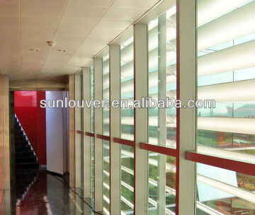 Aluminum louvered sheet panels/ external aluminum solar shading