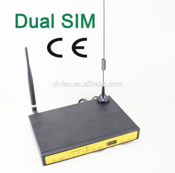 Support VPN F3432 failover dual sim card gsm modem