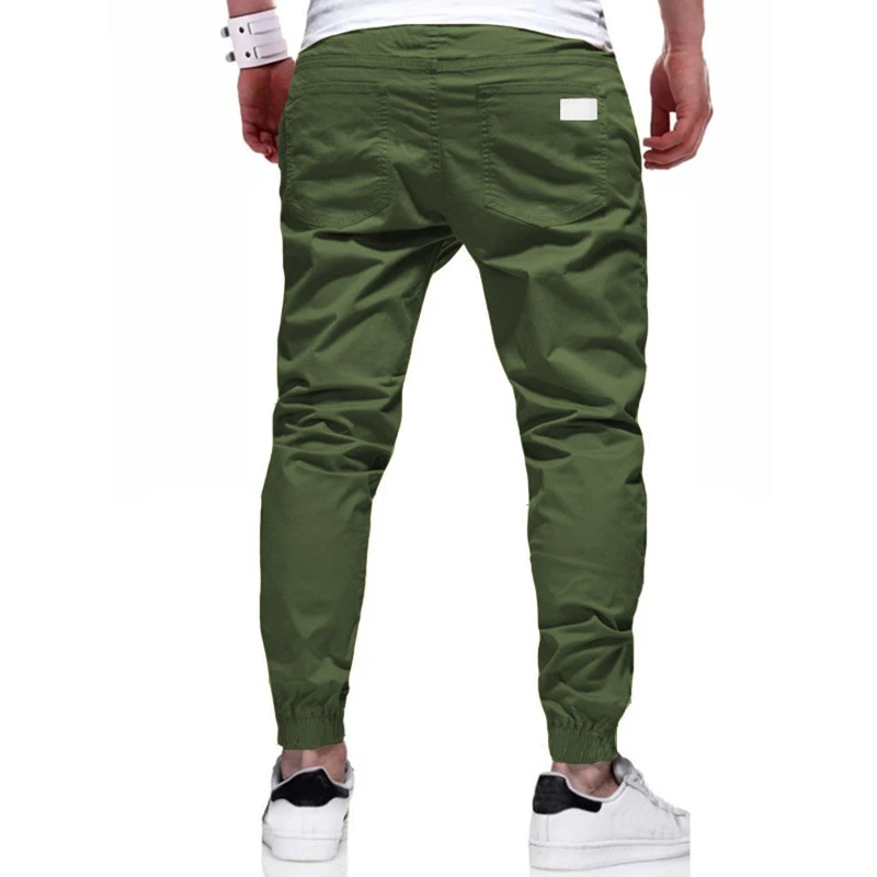 New Men Outdoor Hiking Winter Bland Plain Casual Sport Running Jogger Pant