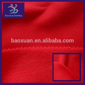 One side brushed cvc fleece fabric