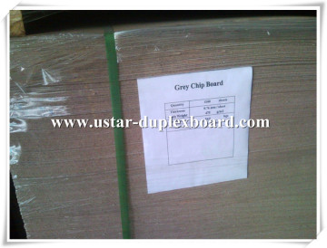 1450GSM LAMINATED GREY BOARD,grey board paper for making book cover