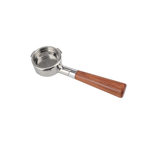 wooden handle 58mm portafilter for coffee machine