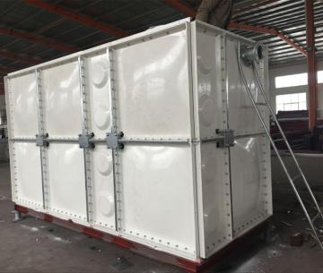 GRP sectional panel water storage tank for hotel