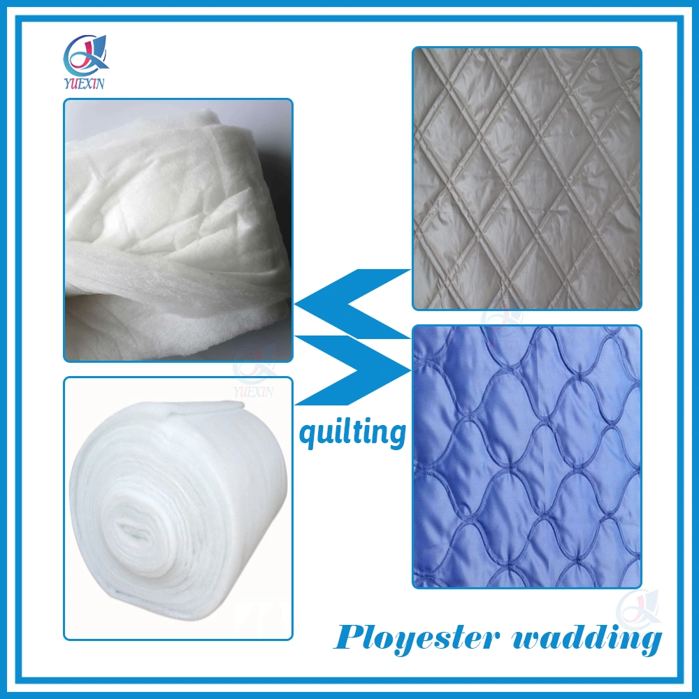 Wholesale High Loft Washable Polyester Cotton Wadding/Padding for Garment Interlining Batting