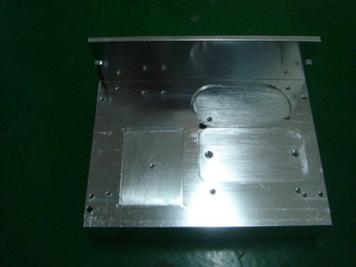 L-shape Cnc Precision Machining , Rapid Prototype Aluminum Alloy Extruded Heatsink