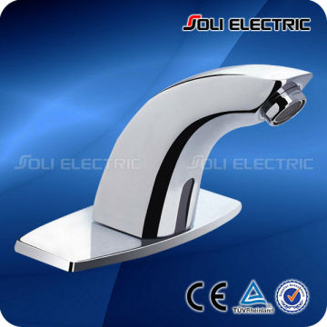 Polished Chrome Brass Basin Automatic Sensor Tap
