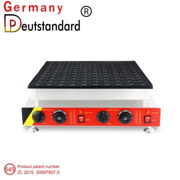 elektrischer mini poffertjes grill mit edelstahl