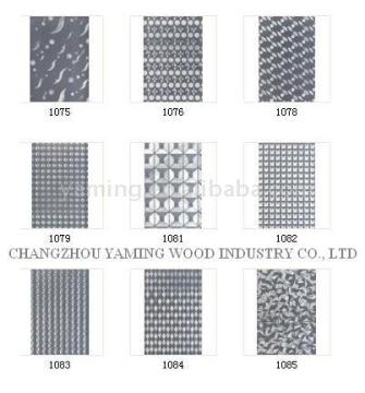 pattern metallic laminate