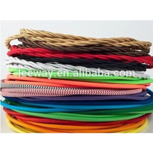VDE UL Certified Color Braided Fabric Wire fabric electrical cable