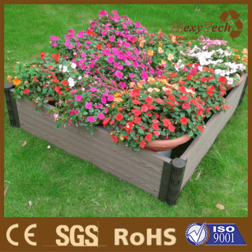 wood plastic composite sand box WPC garden planter