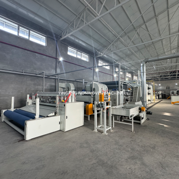 YING YANG Nonwoven Cutting Winding Machine Production Line