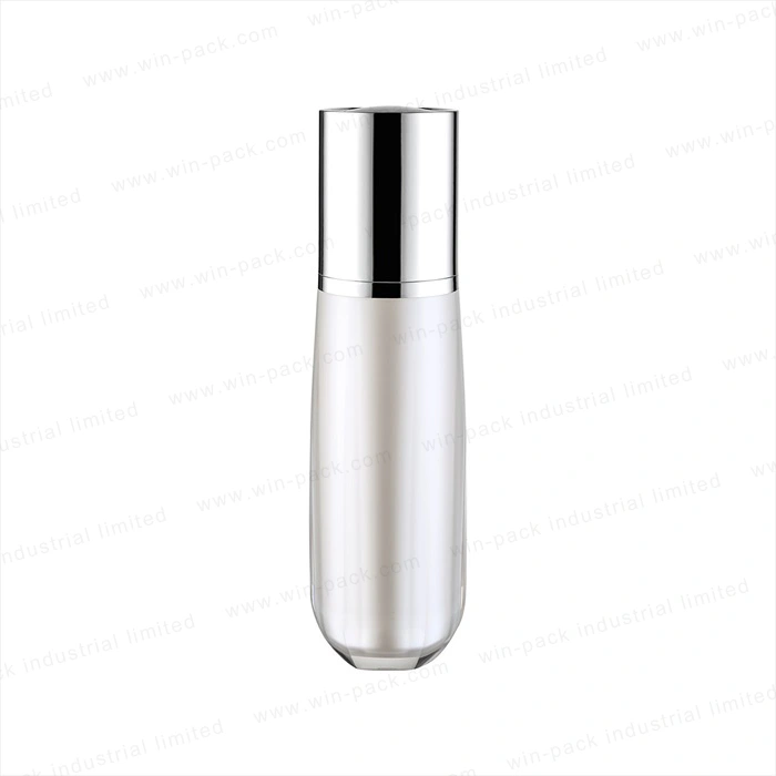 Winpack Special Type 120ml Acrylic Lotion Bottle with Shiny Silver Cap