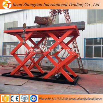 Stationary Hydraulic scissor lifting platform