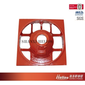 QT ISO9001:2008 Resin sand casting iron Motor shell cover