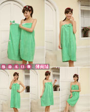 multifunctional Lady microfiber magic beach dress towel