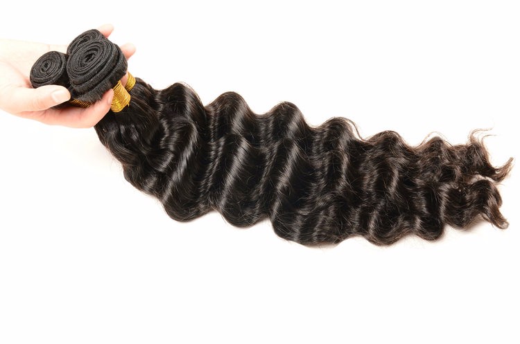 Adorable Ocean Water Wave Human Hair 7A Unprocessed hair bulk Tangle Free loose deep curly remy hair