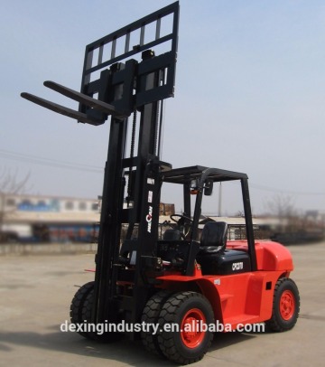 New 7 tonne 10 tonne Dual Pneumatic Tires Forklifts for Sale