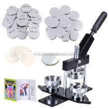 56mm Round Button Maker Machine: Includes 100 Free Button Parts and Photo Paper