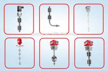 magnetic float liquid switch for multiple level control