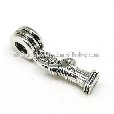 America Statue Of Liberty European Dangle Charm Big Hole Beads Jewelry